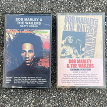 Bob Marley &amp; The Wailers Lot of 2 Cassettes Natty Dread &amp; Feat. Peter Tosh Early - £15.59 GBP