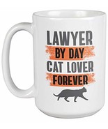 Make Your Mark Design Lawyer Cat Lover Coffee &amp; Tea Mug for Attorney, Co... - $33.76 CAD