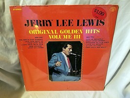 Jerry Lee Lewis Original Golden Hits Volume 3 Sun 128 LP Sealed - £33.54 GBP