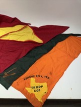 Vintage Lot Of 5 Bsa Handkerchief Lot 1970s 80s 90s Texas - £23.63 GBP