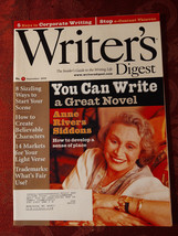 WRITERS DIGEST Magazine September 2000 Anne Rivers Siddons James Scott Bell - £11.32 GBP