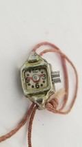 Vintage Rare Japan Tiny Toy Watch Clock Finger Wristwatch Cracker Jack? - £16.55 GBP
