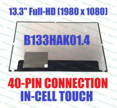 13.3&quot; LED LCD In-Cell Touch Screen B133HAK01.4 Dell Latitude 7390 1920X1080 - £65.69 GBP