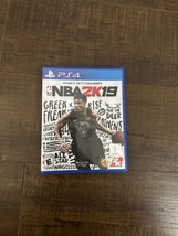 PS4 Nba 2K19 Video Game In Case - £5.56 GBP