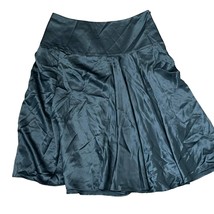 The Limited A-Line Silk Flowy Mini Skirt Waist Band Side Zip Size 4 Women - £15.58 GBP