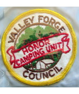 BOY SCOUT HONOR CAMPING UNIT, VALLEY FORGE COUNCIL  PATCH - £3.49 GBP