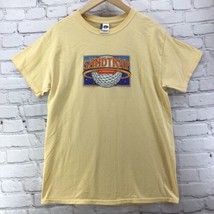Mcmenamins T-Shirt Mens Sz M Medium Yellow SANDTRAP  - $14.84