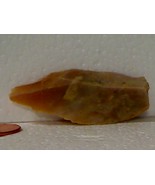 Paleolithic Or Neolithic West African Sandy Quartz Flint Spearpoint Arro... - $10.84 CAD