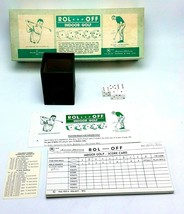 Vintage Indoor Golf Game Rol...Off - 1975 By Walter H. Roloff - £13.90 GBP