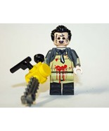 Leatherface deluxe Custom Lego Compatible Minifigure Building Bricks Shi... - £9.53 GBP