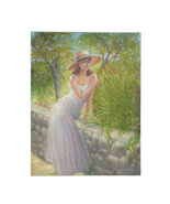 Senza Titolo (Woman Riposo Su Stone Muro) By Anthony Sidoni 1998 Firmato... - $52,721.48 MXN