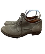 Florentini + Baker Oxford Suede Derby Taupe Green Shoes Size 8.5 - $114.59 CAD