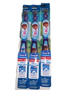 3 Pack- Disney junior Oral B Soft Toothbrush Pro Health Stages 5-7 Blue - $12.75