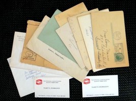 Lot 1930-60 Vintage Joseph Doris Lilian Mann Linwood Pa Correspondence Ephemera - £32.89 GBP