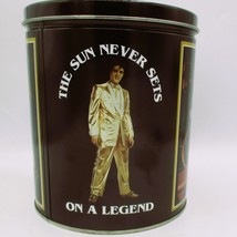Elvis Presley Tin &quot;The Sun Never Sets On A Legend&quot; Black/Gold 2015 Editi... - $23.76