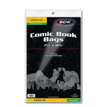 400 BCW Resealable Golden Comic Bags - £34.45 GBP