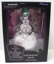 Snowman Jack The Nightmare Before Christmas Act Fig 25th Anv. Diamond Se... - $20.15