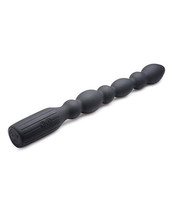 MASTER SERIES 10X VIPER SILICONE VIBRATING ANAL BEADS RECHARGEABLE VIBRATOR - £46.99 GBP