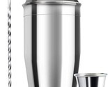 24Oz Cocktail Shaker Bar Set - Professional Margarita Mixer Drink Shaker... - $33.93