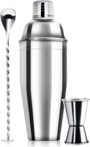 24Oz Cocktail Shaker Bar Set - Professional Margarita Mixer Drink Shaker And - £26.88 GBP