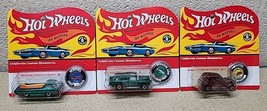Hot Wheels California Custom Miniatures Lot Of 3 Red Lines - $29.89