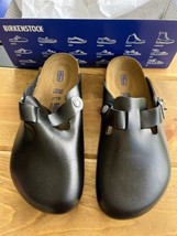 Birkenstock Boston Soft Footbed Clogs - EU 38 - US L7/M5 - Amalfi Black ... - £101.69 GBP
