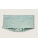 Victoria’s Secret PINK BOYSHORTS PANTY Large Wide Band Seafoam Green - £7.00 GBP