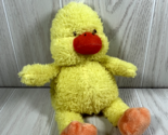 Animal Adventure 2014 small plush yellow orange chick chicken duck duckling - $10.39