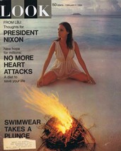 ORIGINAL Vintage Life Magazine February 4 1969 Swimwear Takes a Plunge - £15.81 GBP