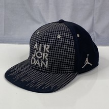 Air Jordan Black Gray Jumpman Hat Snapback Adjustable Cap Men - £41.75 GBP