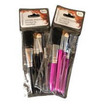 2 Pkgs 10 Total Sassy + Chic Cosmetic Professional Quality Brushes NIP - £8.06 GBP