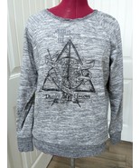 WIZARDING WORLD OF HARRY POTTER Women sz Small Deathly Hallows long slee... - £15.00 GBP