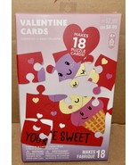 Valentine Cards Makes 18ea Many Types You Choose Puzzles Tattoos Puppets... - $3.27 CAD