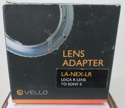 Vello LA-NEX-LR Adapter for Leica R-Mount to Sony E-Mount - Lens Adapter - £17.81 GBP