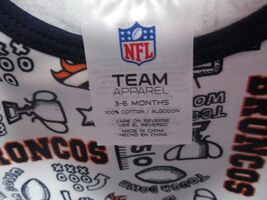 NFL 2026 NWT Denver Broncos Baby Infant 3 Piece Creeper Outfit 0-3, 3-6 ... - $22.49
