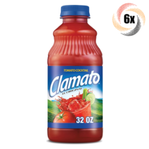 6x Bottles Clamato Original Tomato Cocktail Drink | 32oz | Fast Shipping! - £42.37 GBP