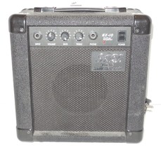 A.D GX-10 Electric Acoustic Guitar Amp Practice Amplifier Rare HTF Black - £57.99 GBP
