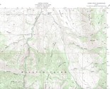 James Peak Quadrangle Utah 1986 USGS Topo Map 7.5 Minute Topographic - $23.99