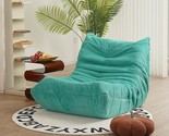 Fireside Chair, Mid Century Armless Floor Sofa, Soft Premium Corduroy Fl... - $444.99