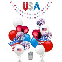 Patriotic Decorations, 4Th Of July, Fourth Of July Decor, Independence Day, Mili - $22.99