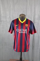 FC Barcelona Jersey - 2013 Home Jersey by Nike - Men&#39;s Medium - £51.95 GBP