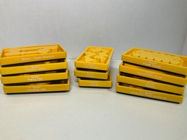 Lot Of 11 Sizzix Original Medium Yellow Dies Provo Craft Scrapbooking  - $43.56