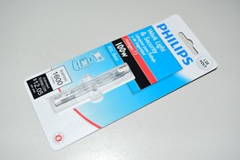 Philips 100W 120V Clear RSC Base T3 Work Light &amp; Security Bulb Sealed w3ca - £11.99 GBP