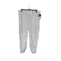 Wilson Adult Mens Baseball Pants Blue Striped Wildri Wilfresh XL Uniform... - $19.34