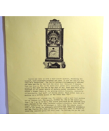 Caille Forty-Five Slot Machine AD Marketplace Magazine Pictorial History - £9.21 GBP