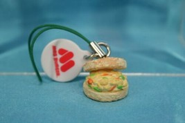 Bandai MOS Burger Miniature Mania P2 Mini Figure Strap Rice Sea Food - £27.96 GBP