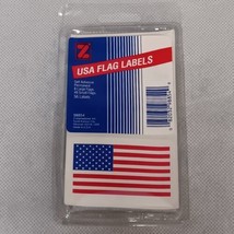 USA Flag Labels 56 New in Pkg 8 Large 48 Small - £4.67 GBP