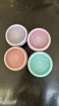 Set a four multicolored  Tupperware containers very small! - $11.66