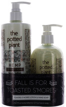 The Potted Plant Hemp Toasted S&#39;mores Lotion &amp; Hand Soap. duo special - £15.73 GBP