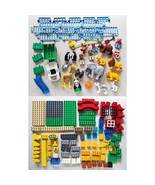 Lego Duplo Zoo Animals, Baseplates, Blocks Lot Lions Giraffe Penguins El... - £55.52 GBP